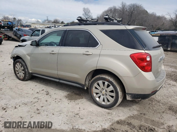 2010 Chevrolet Equinox LT w/2LT with VIN 2CNALPEW8A6394501, listed as a Copart auction lot 46941835 with 153,766 mi miles and Clean Title. Bid and sale history available at carsss.com. Image 2.