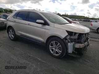2017 Ford Edge Titanium z VIN 2FMPK4K93HBC13297, wystawiony jako Copart lot #57140415 z przebiegiem 97 505 mil mil oraz Szkoda całkowita • Salvage title. Historia ofert i sprzedaży dostępna na DreamBid. Obrazek 4.