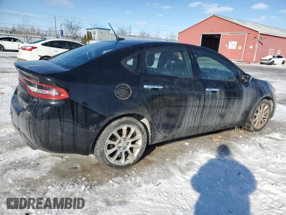 2013 Dodge Dart Limited with VIN 1C3CDFCH1DD132063, listed as a Copart auction lot 43979355 with 247,413 mi miles and Clean Title. Bid and sale history available at DreamBid. Image 3.