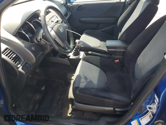 2007 Honda Fit Sport with VIN JHMGD37687S048728, listed as a Copart auction lot 50455905 with 118,340 mi miles and Salvage Title. Bid and sale history available at carsss.com. Image 7.