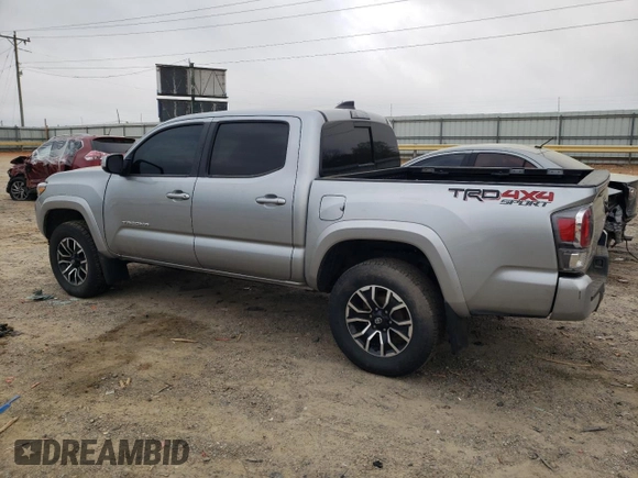 2023 Toyota Tacoma 4WD SR with VIN 3TMCZ5AN8PM535918, listed as a Copart auction lot 51680295 with 60,012 mi miles and Salvage Title. Bid and sale history available at carsss.com. Image 2.