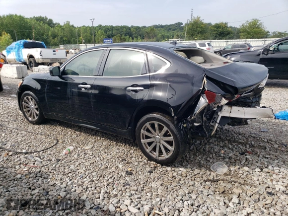 2013 Infiniti M37 with VIN JN1BY1AR2DM601013, listed as a Copart auction lot 64956374 with 135,626 mi miles and Non Repairable. Bid and sale history available at carsss.com. Image 2.