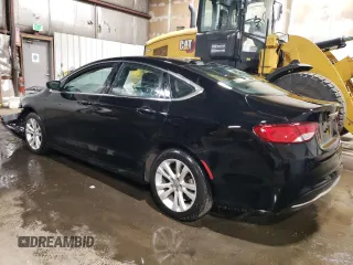2016 Chrysler 200 Limited with VIN 1C3CCCAB4GN161605, listed as a Copart auction lot 52182645 with 213,720 mi miles and Salvage Title. Bid and sale history available at DreamBid. Image 2.