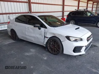 2020 Subaru WRX STI with VIN JF1VA2S64L9812553, listed as a IAAI auction lot 41915476 with 66,157 mi miles. Bid and sale history available at carsss.com. Image 1.