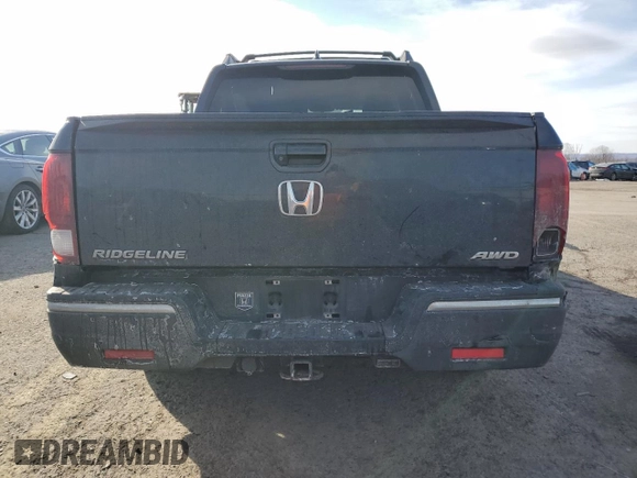 2019 Honda Ridgeline Sport with VIN 5FPYK3F10KB001871, listed as a Copart auction lot 43324885 with 171,273 mi miles and Salvage title. Bid and sale history available at DreamBid. Image 6.
