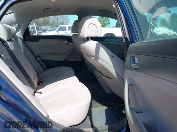 2016 Hyundai Sonata SE with VIN 5NPE24AF0GH322547, listed as a IAAI auction lot 41681669 with 132,345 mi miles and . Bid and sale history available at DreamBid. Image 8.