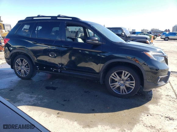 2020 Honda Passport EX-L with VIN 5FNYF7H57LB003848, listed as a Copart auction lot 72998082 with 31,964 mi miles. Bid and sale history available at carsss.com. Image 4.