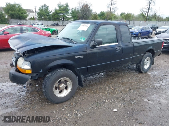 2000 Ford Ranger XL with VIN 1FTYR14V8YTA85135, listed as a IAAI auction lot 41957906 with 244,156 mi miles. Bid and sale history available at carsss.com. Image 17.