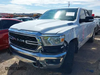 2022 Ram 1500 Big Horn with VIN 1C6SRFBT0NN179909, listed as a IAAI auction lot 42747237 with 91,521 mi miles and . Bid and sale history available at DreamBid. Image 17.