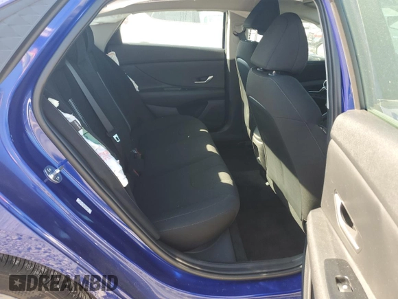 2024 Hyundai Elantra SEL with VIN KMHLM4DG8RU754281, listed as a Copart auction lot 46907355 with 10,743 mi miles and Salvage Title. Bid and sale history available at carsss.com. Image 10.