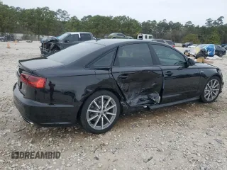 2018 Audi A6 Premium Plus with VIN WAUG3AFC9JN043198, listed as a Copart auction lot 47135845 with 61,126 mi miles and Salvage Title. Bid and sale history available at carsss.com. Image 3.