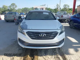 2016 Hyundai Sonata Sport with VIN 5NPE34AF1GH283142, listed as a IAAI auction lot 42226129 with 111,724 mi miles and . Bid and sale history available at DreamBid. Image 6.