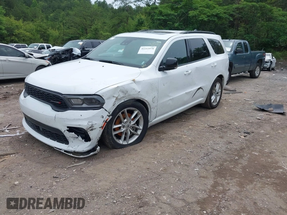 2024 Dodge Durango GT Plus z VIN 1C4RDJDG3RC237862, wystawiony jako IAAI lot #42215978 z przebiegiem 28 392 mil mil oraz . Historia ofert i sprzedaży dostępna na DreamBid. Obrazek 17.