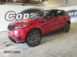 2018 Land Rover Range Rover Velar R-Dynamic SE with VIN SALYL2RX2JA742183, listed as a Copart auction lot 50022445 with 36,937 mi miles and Clean Title. Bid and sale history available at carsss.com. Image 1.