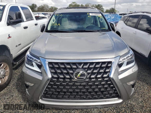 2023 Lexus GX with VIN JTJAM7BX1P5382089, listed as a Copart auction lot 74188064 with 0 mi miles and Non Repairable. Bid and sale history available at carsss.com. Image 5.