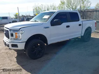 2019 Ford F-150 XL with VIN 1FTEW1EP8KKC36578, listed as a IAAI auction lot 42075888 with 140,747 mi miles. Bid and sale history available at carsss.com. Image 17.
