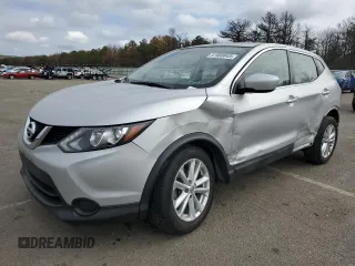 2018 Nissan Rogue Sport S with VIN JN1BJ1CR7JW201711, listed as a Copart auction lot 51900845 with 55,562 mi miles and Salvage Title. Bid and sale history available at carsss.com. Image 1.