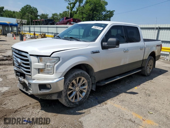 2017 Ford F-150 XL z VIN 1FTEW1EF3HKC43583, wystawiony jako Copart lot #59639135 z przebiegiem 107 877 mil mil oraz Szkoda całkowita • Salvage title. Historia ofert i sprzedaży dostępna na DreamBid. Obrazek 1.