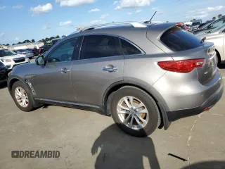 2011 Infiniti FX35 with VIN JN8AS1MU6BM711459, listed as a Copart auction lot 75117754 with 0 mi miles and Salvage Title. Bid and sale history available at carsss.com. Image 2.