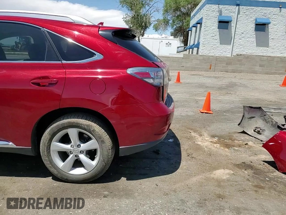 2010 Lexus RX 350 with VIN 2T2BK1BA6AC063864, listed as a Copart auction lot 63141325 with 104,698 mi miles and Salvage title. Bid and sale history available at DreamBid. Image 15.
