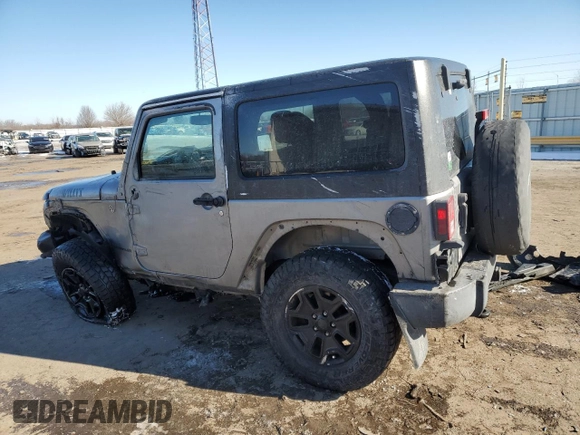2016 Jeep Wrangler Willys Wheeler с VIN 1C4AJWAG3GL276052, выставлен на аукционе Copart как лот 45865365 с пробегом 86 061 миль миль и Списание • Salvage title. История ставок и продаж доступна на DreamBid. Изображение 2.