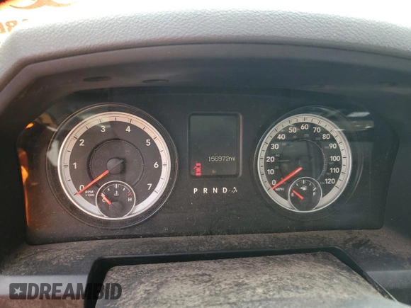 2015 Ram 1500 Express with VIN 1C6RR6FT3FS779545, listed as a Copart auction lot 53300715 with 156,972 mi miles and Salvage title. Bid and sale history available at DreamBid. Image 9.