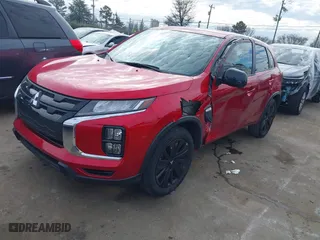2023 Mitsubishi Outlander Sport ES with VIN JA4ARUAU7PU009231, listed as a IAAI auction lot 41297400 with 37,153 mi miles. Bid and sale history available at carsss.com. Image 19.
