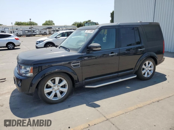 2015 Land Rover LR4 HSE with VIN SALAG2V62FA769135, listed as a Copart auction lot 59717385 with 73,679 mi miles and Salvage title. Bid and sale history available at DreamBid. Image 1.