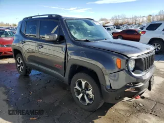 2019 Jeep Renegade Trailhawk z VIN ZACNJBC18KPK03246, wystawiony jako Copart lot #80442034 z przebiegiem 68 282 mil mil oraz Szkoda całkowita • Salvage title. Historia ofert i sprzedaży dostępna na DreamBid. Obrazek 4.