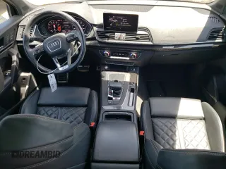 2018 Audi SQ5 with VIN WA1C4BFY6J2151547, listed as a Copart auction lot 58125934 with 69,505 mi miles and Salvage Title. Bid and sale history available at DreamBid. Image 8.