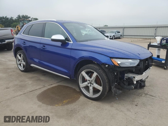 2022 Audi SQ5 Premium Plus with VIN WA1B4AFY3N2045083, listed as a Copart auction lot 74147484 with 11,033 mi miles and Salvage Title. Bid and sale history available at carsss.com. Image 4.