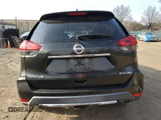 2017 Nissan Rogue SV with VIN KNMAT2MV8HP582557, listed as a Copart auction lot 47607375 with 109,172 mi miles and Salvage title. Bid and sale history available at DreamBid. Image 6.
