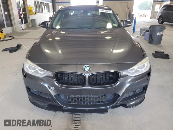 2014 BMW 3 Series 328d xDrive with VIN WBA3D5C55EF147471, listed as a Copart auction lot 61530255 with 222,053 mi miles and Salvage title. Bid and sale history available at DreamBid. Image 5.