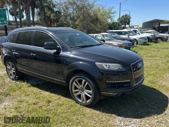 2012 Audi Q7 Premium Plus with VIN WA1LGAFEXCD007465, listed as a Copart auction lot 49318545 with 152,361 mi miles and Clean title. Bid and sale history available at DreamBid. Image 1.