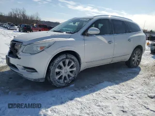 2017 Buick Enclave Leather with VIN 5GAKRBKD6HJ101173, listed as a Copart auction lot 45197185 with 107,876 mi miles and Salvage Title. Bid and sale history available at carsss.com. Image 1.