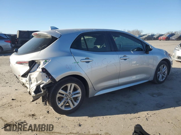 2019 Toyota Corolla Hatchback SE with VIN JTNK4RBE9K3055246, listed as a Copart auction lot 42564535 with 71,167 mi miles and Salvage Title. Bid and sale history available at carsss.com. Image 3.