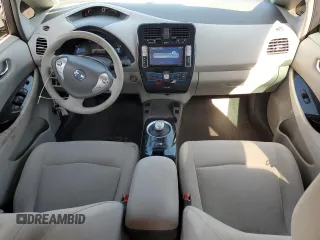 2011 Nissan LEAF SL-e with VIN JN1AZ0CP7BT000987, listed as a Copart auction lot 50105945 with 168,027 mi miles and Clean Title. Bid and sale history available at carsss.com. Image 8.