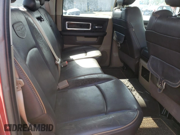 2012 Ram 2500 Laramie Longhorn with VIN 3C6UD5GL4CG225905, listed as a Copart auction lot 68752344 with 141,210 mi miles and Salvage Title. Bid and sale history available at carsss.com. Image 10.