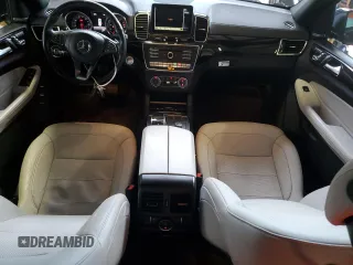 2019 Mercedes-Benz GLS 550 with VIN 4JGDF7DEXKB201499, listed as a Copart auction lot 54590684 with 45,890 mi miles and Salvage title. Bid and sale history available at DreamBid. Image 8.