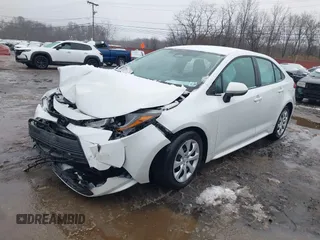 2023 Toyota Corolla LE with VIN 5YFB4MDE5PP008234, listed as a IAAI auction lot 41505320 with 49,314 mi miles. Bid and sale history available at carsss.com. Image 2.
