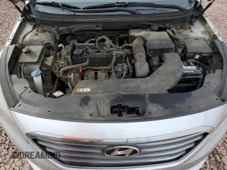 2017 Hyundai Sonata 2.4L with VIN 5NPE24AF9HH581331, listed as a Copart auction lot 45404485 with 126,643 mi miles and Salvage Title. Bid and sale history available at carsss.com. Image 11.
