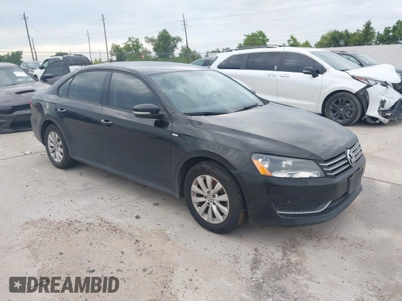 2014 Volkswagen Passat Wolfsburg Edition with VIN 1VWAT7A38EC071608, listed as a IAAI auction lot 42784046 with 172,728 mi miles and . Bid and sale history available at DreamBid. Image 1.