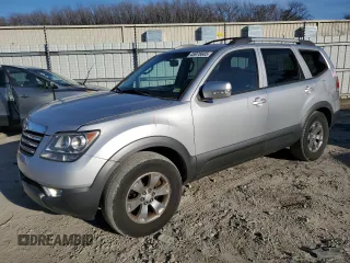 2009 Kia Borrego LX with VIN KNDJH741895036558, listed as a Copart auction lot 45978605 with 118,256 mi miles and Clean Title. Bid and sale history available at carsss.com. Image 1.