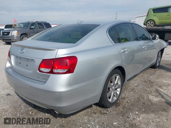 2011 Lexus GS 350 with VIN JTHCE1KS7B0028947, listed as a IAAI auction lot 41844606 with 176,509 mi miles. Bid and sale history available at carsss.com. Image 4.