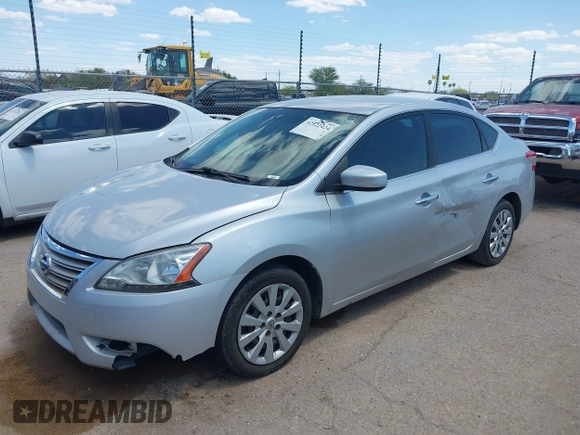 2013 Nissan Sentra SR with VIN 3N1AB7AP1DL737979, listed as a IAAI auction lot 42122424 with 181,507 mi miles and . Bid and sale history available at DreamBid. Image 2.