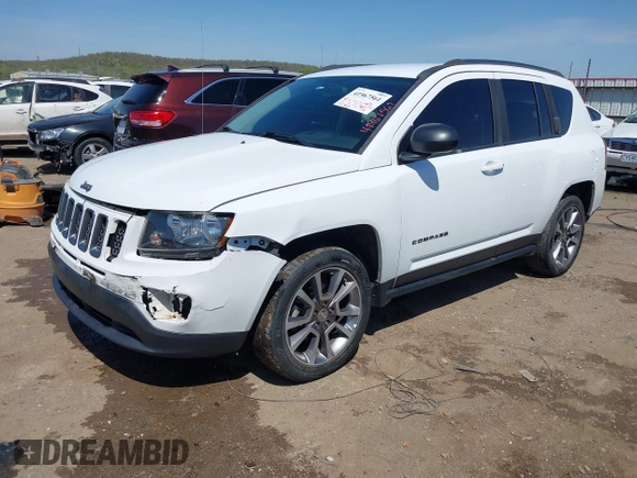 2016 Jeep Compass Sport z VIN 1C4NJCBAXGD806456, wystawiony jako IAAI lot #41967561 z przebiegiem 125 305 mil mil oraz . Historia ofert i sprzedaży dostępna na DreamBid. Obrazek 17.