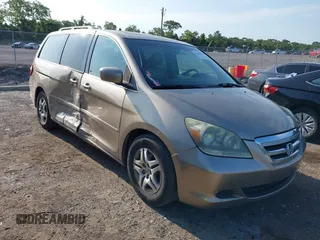 2006 Honda Odyssey EX-L с VIN 5FNRL38656B411090, выставлен на аукционе IAAI как лот 42336092 с пробегом 214 963 миль миль и . История ставок и продаж доступна на DreamBid. Изображение 1.