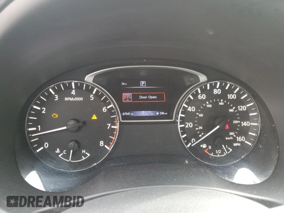 2016 Nissan Altima SV with VIN 1N4AL3AP1GC272239, listed as a Copart auction lot 74732064 with 67,541 mi miles and Salvage Title. Bid and sale history available at DreamBid. Image 9.
