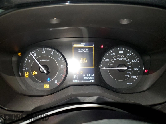 2021 Subaru Impreza z VIN 4S3GTAB66M3704074, wystawiony jako Copart lot #44006675 z przebiegiem 49 809 mil mil oraz Szkoda całkowita • Salvage title. Historia ofert i sprzedaży dostępna na DreamBid. Obrazek 9.