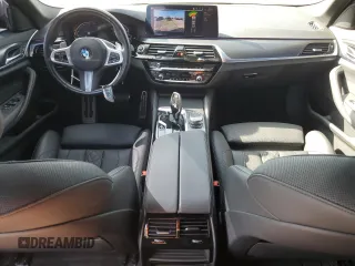 2021 BMW 5 Series 530e with VIN WBA13AG07MCH13196, listed as a Copart auction lot 71261874 with 23,609 mi miles and Salvage Title. Bid and sale history available at carsss.com. Image 8.